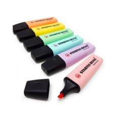 STABILO BOSS PASTEL HIGHLIGHTER (6 IN 1)