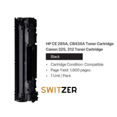 Canon 325/312 / HP CE285A/CB435A - Toner Catridge - Compatible